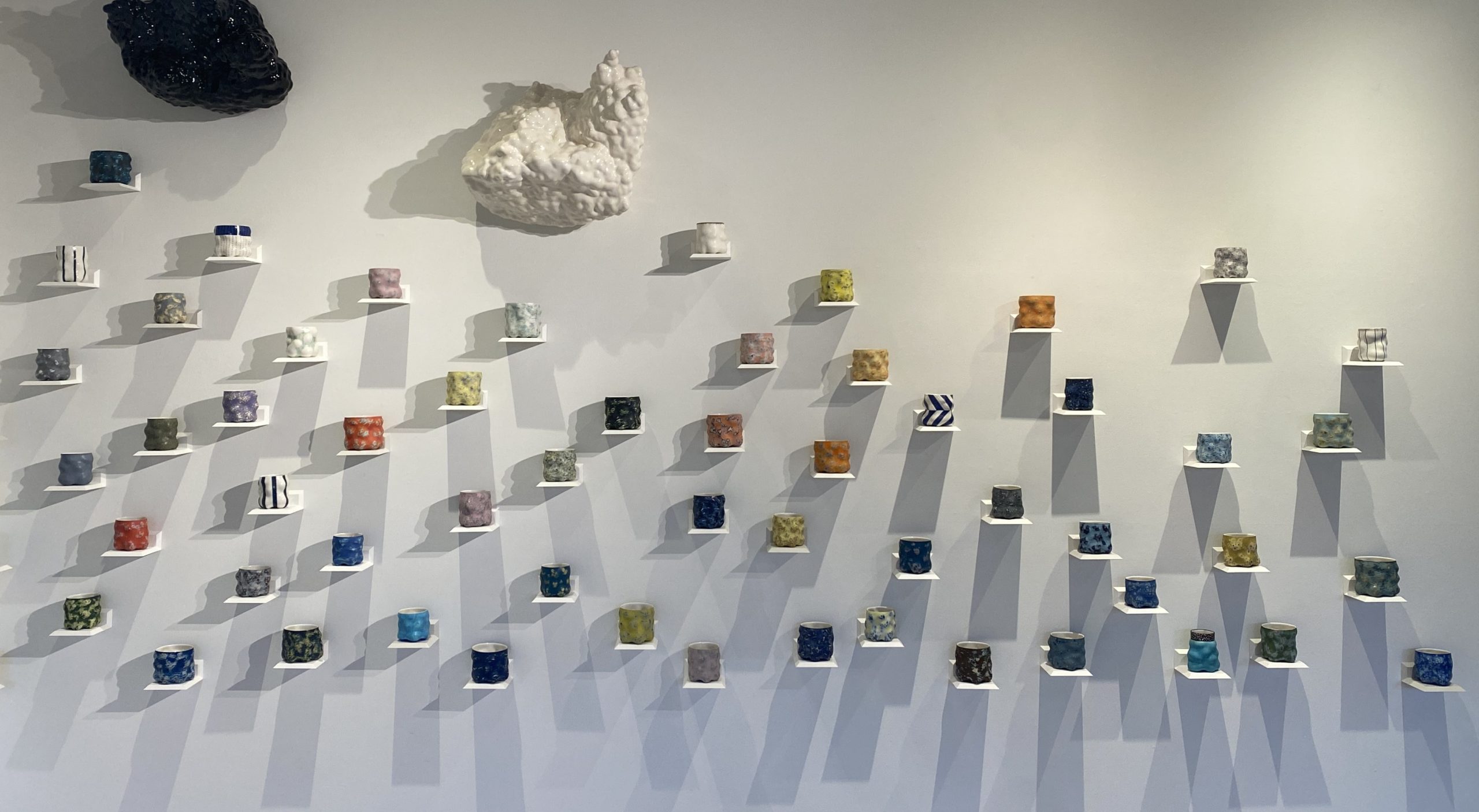 "Kadri Pärnaments: CHOREOGRAPHY OF WATER", installation at Ferrin Contemporary