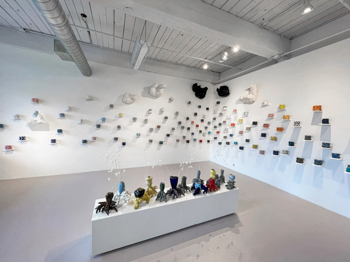 “Kadri Pärnaments: CHOREOGRAPHY OF WATER”, installation at Ferrin Contemporary "Kadri Pärnaments: CHOREOGRAPHY OF WATER", installation at Ferrin Contemporary (MA USA) November 17, 2022 – January 28, 2023.